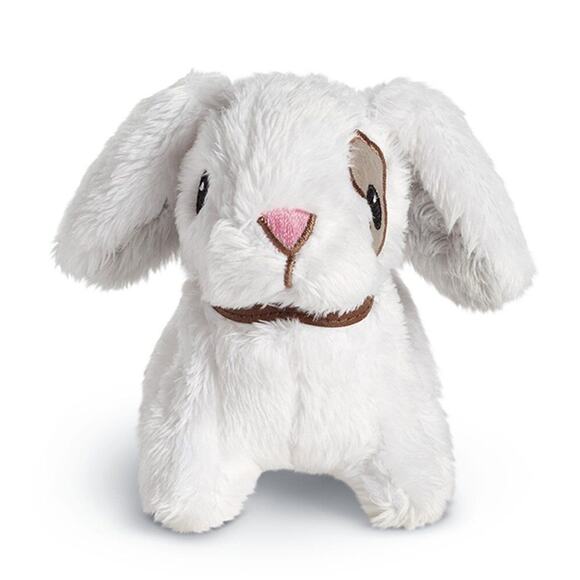 American Girl CARROT BUNNY Plush & HUTCH Rabbit Cage Bottle Dish Wellie Wishers! - Picture 3 of 5